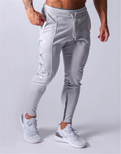Load image into Gallery viewer, Sports pants men&#39;s jogger fitness sports trousers new fashion printed muscle men&#39;s fitness training pants