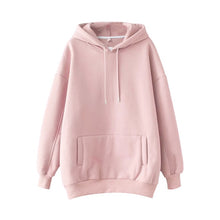 Load image into Gallery viewer, Aachoae Casual Solid Hooded Hoodies Women Batwing Long Sleeve Plus Size Sweatshirts Autumn Pullover Pure Fashion Tops Sudaderas