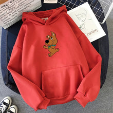 Load image into Gallery viewer, oversized Cute Dog Print Sweatshirt Kawaii Hoodies for Women top clothes Hoody Female Itself  Winter Women&#39;s Hoodies Full Sleeve