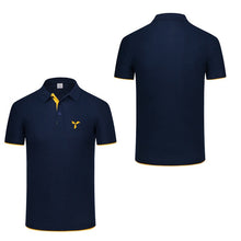Load image into Gallery viewer, 2020 NEW Clothes Men Knitted Polo Shirt Contrast Color Short Sleeve Turn-down Neck Top Breathable Plus Size Sport Men&#39;s Polo Tee