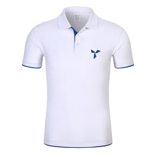 Load image into Gallery viewer, 2020 NEW Clothes Men Knitted Polo Shirt Contrast Color Short Sleeve Turn-down Neck Top Breathable Plus Size Sport Men&#39;s Polo Tee