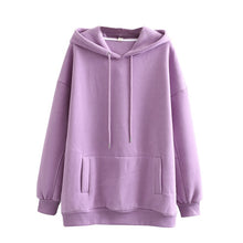 Load image into Gallery viewer, Tangada women fleece hoodie sweatshirts winter japanese fashion 2020 oversize ladies pullovers warm pocket hooded jacket SD60